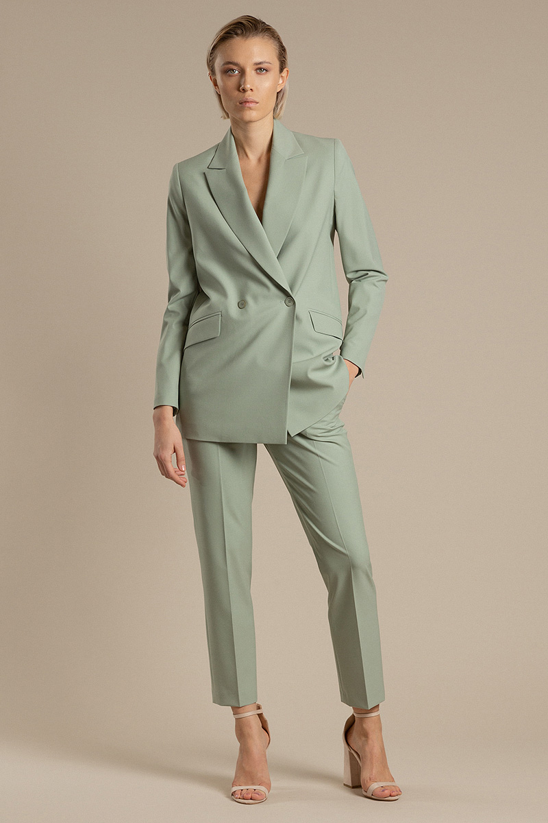 

Базовый жакет кроя oversize VASSA&Co, Зеленый, VASSA&Co V205209N-1223C713