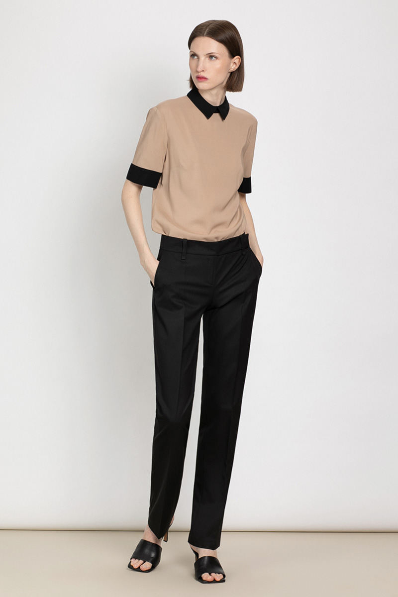 Классические брюки со стрелками VASSA&Co