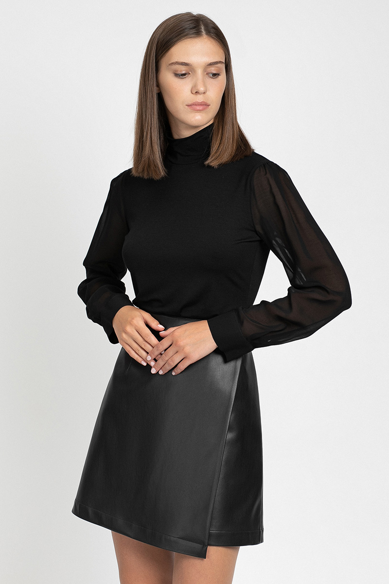 

Блузка в черном цвете VASSA&Co, Черный, VASSA&Co V216502N-1227C99