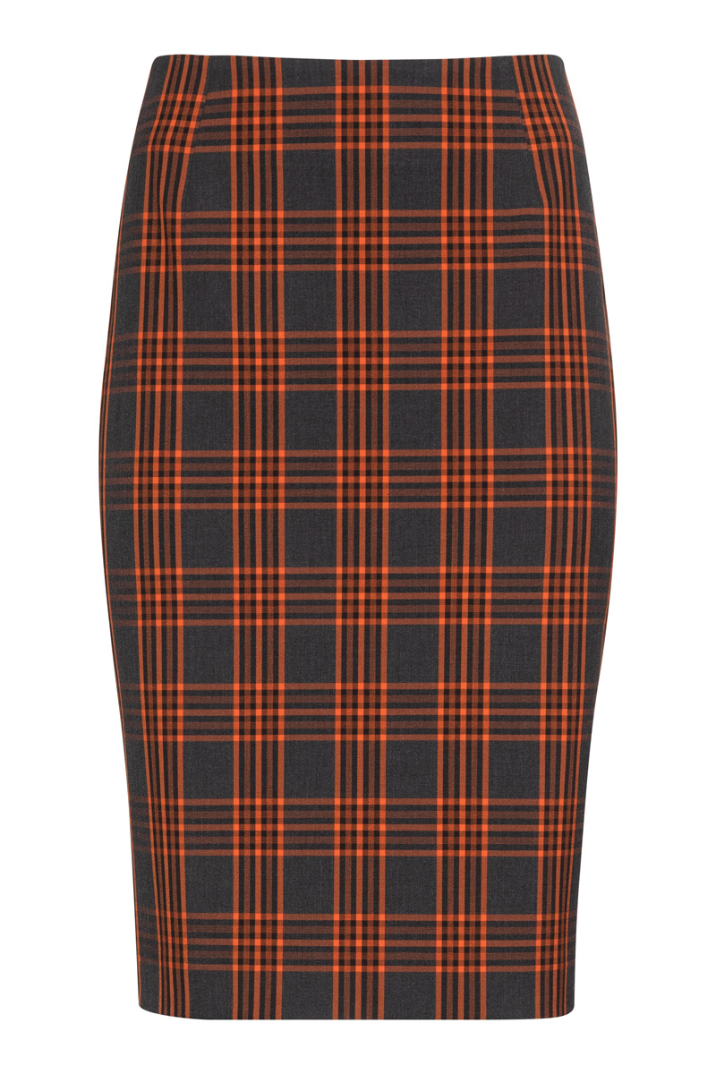 

Классическая юбка в клетку VASSA&Co, Красный, VASSA&Co V207029N-1780C23