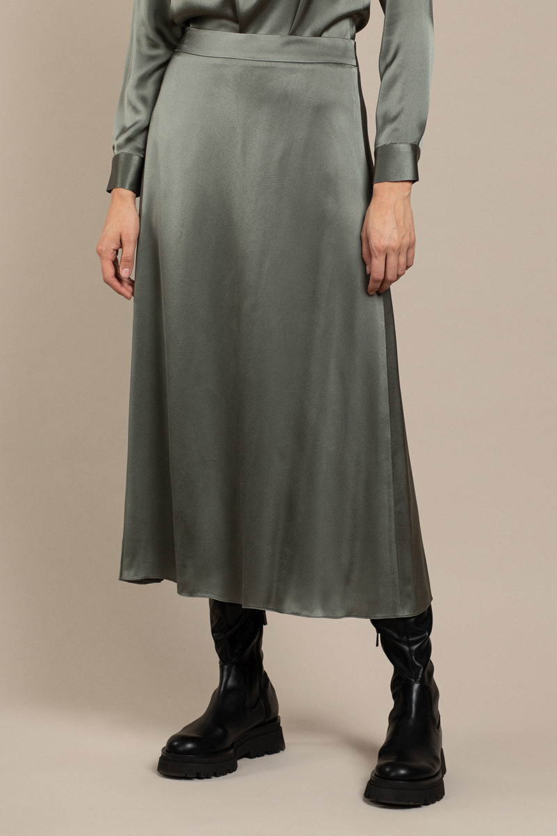 

Юбка-макси из вискозы VASSA&Co, Зеленый, VASSA&Co V207170N-1720C75