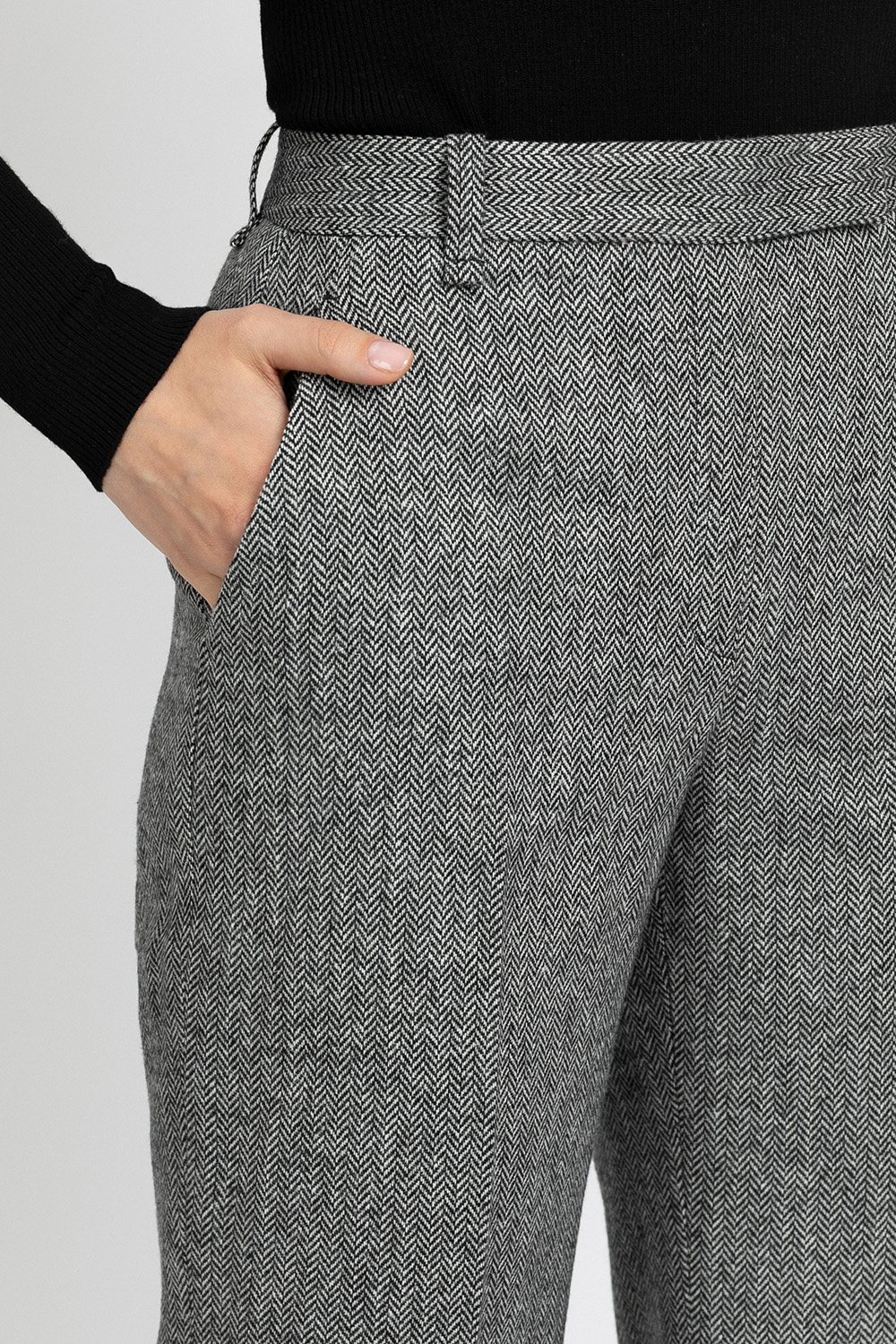 

Брюки клеш VASSA&Co, Серый, VASSA&Co V208660N-1808C91