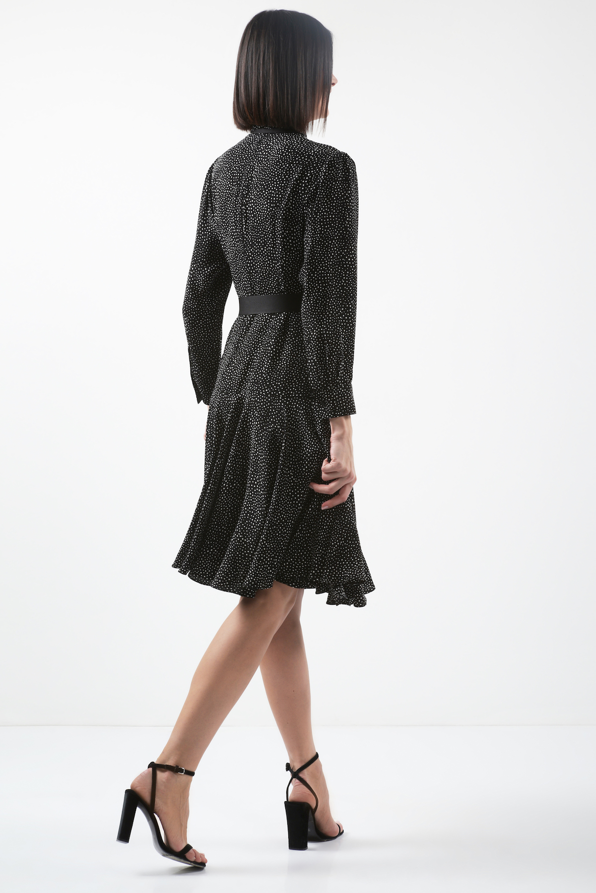 

Платье из 100% вискозы VASSA&Co, Черный, VASSA&Co V229223N-1900C99