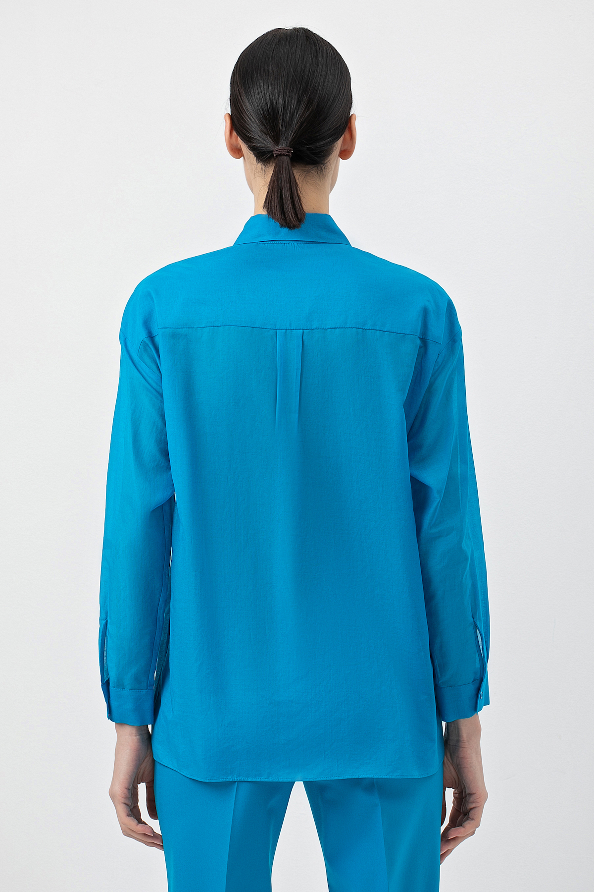 Блузка в синем цвете VASSA&Co от VASSA & Co.