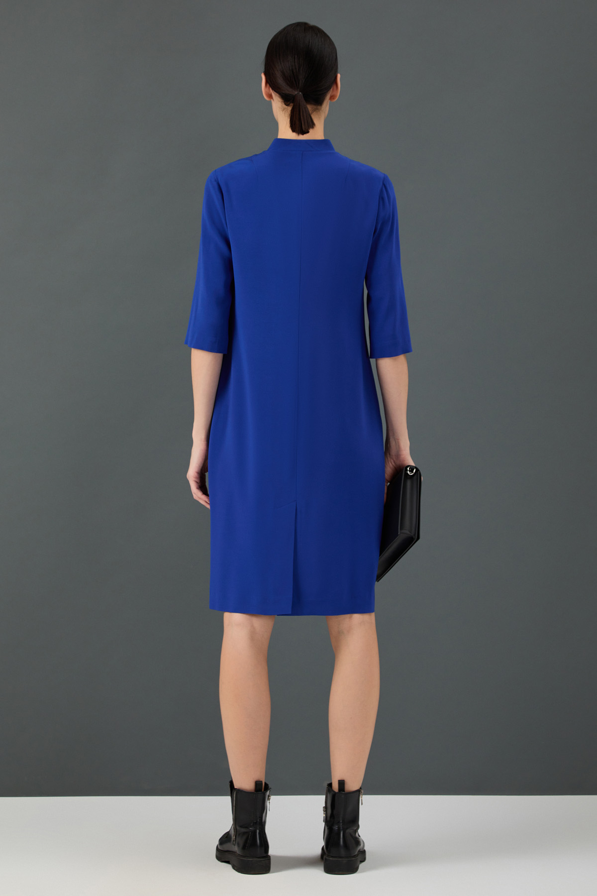 

Платье в синем цвете VASSA&Co, Темно-синий, VASSA&Co W229238N-1332C65