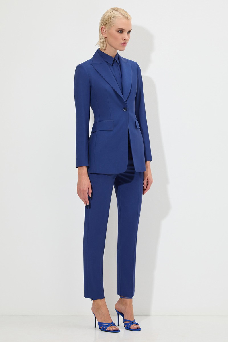 Жакет с манишкой Женский ЖАКЕТ VASSA&Co Синий 2