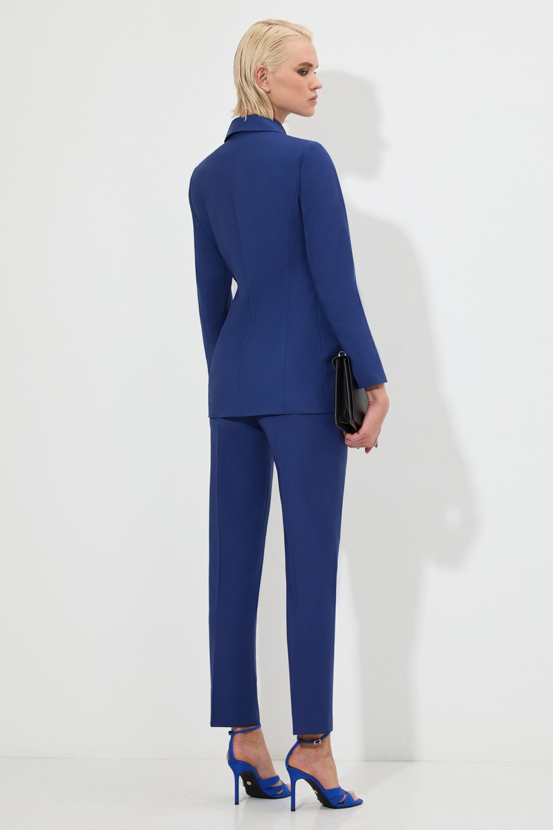 Жакет с манишкой Женский ЖАКЕТ VASSA&Co Синий 4