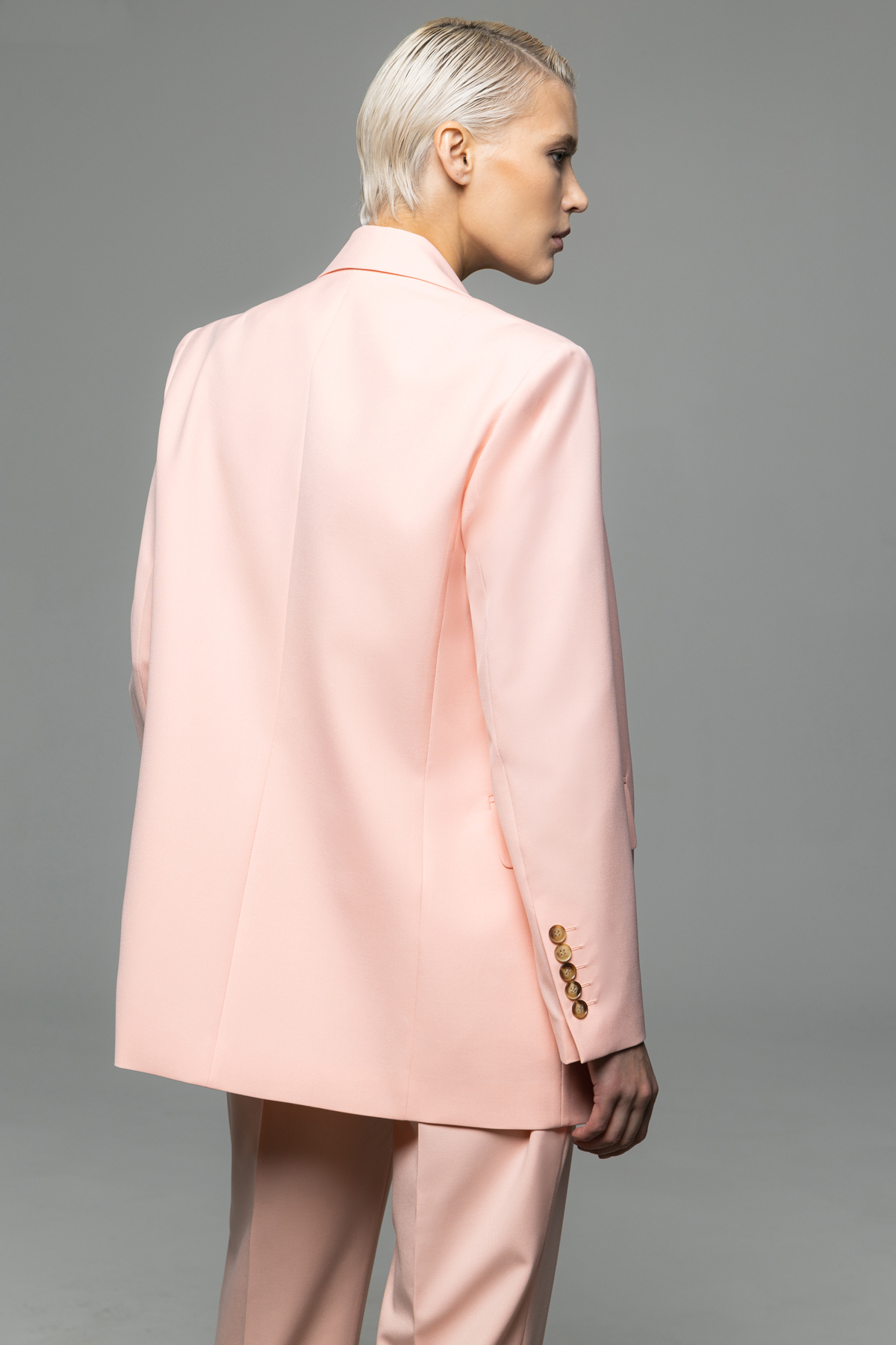 

Жакет oversize силуэта VASSA&Co, Розовый, VASSA&Co V235371N-1223C313